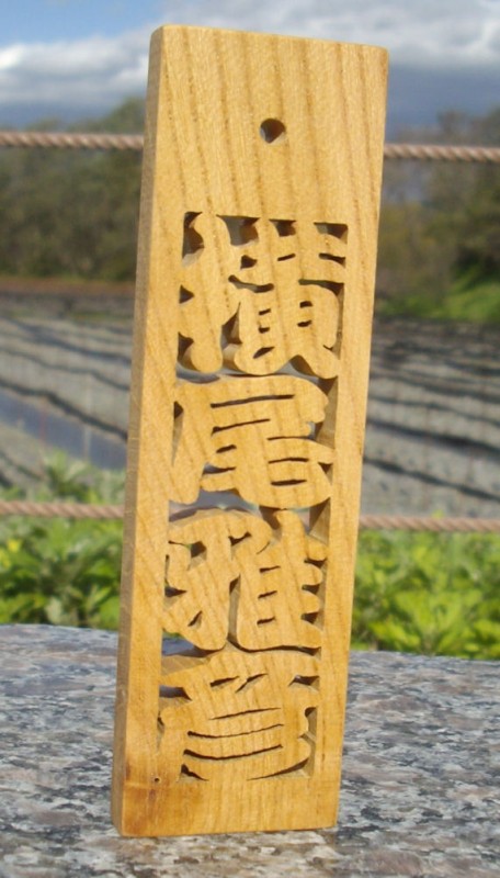 あづみの木箸　あづみ野遊印