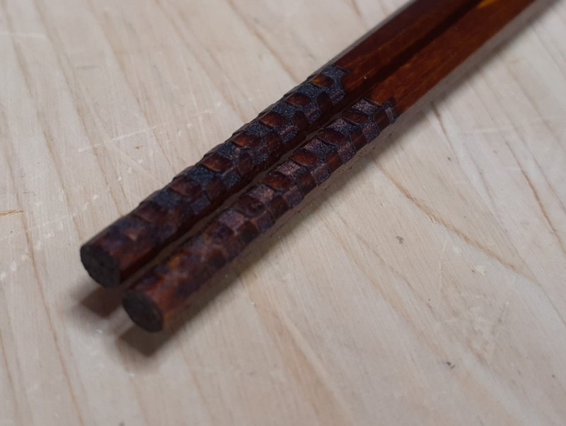 あづみの木箸　箸作り体験